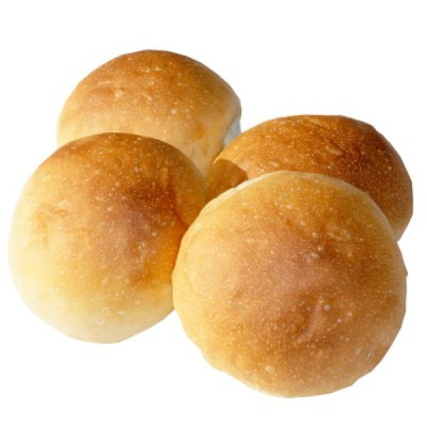 ハンバーガー用のパン (4個入り)【卵・乳アレルギー対応】