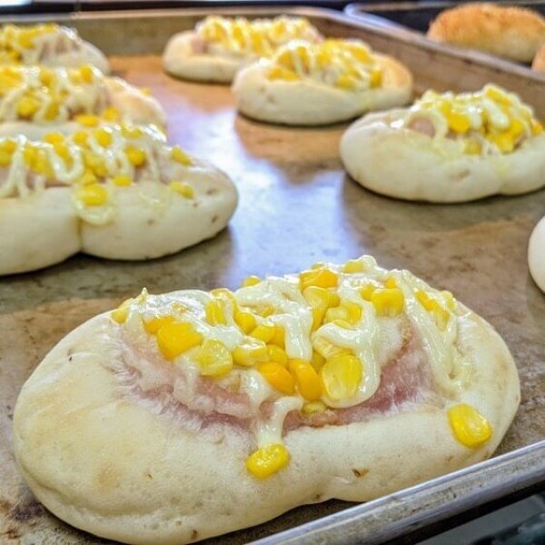 惣菜パンセット（ウインナーパン・焼きカレーパン・ハムマヨコーン・タルタルコーン）【卵・乳アレルギー対応】