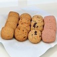 ４種類のクッキーセット(プレーン・メープル・チョコチップ・とちおとめいちご)【卵・乳アレルギー対応】