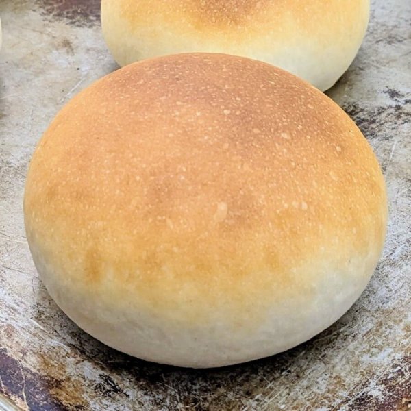 ちょっと大きいハンバーガー用のパン (4個入り) | アレルギー対応パンのtonton