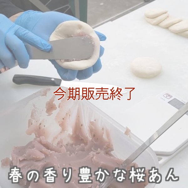 《期間限定》サクラあんパン