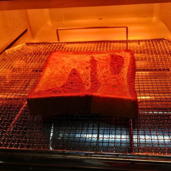画像5: 白生地と黒糖生地のマーブル食パン５枚切 (5)
