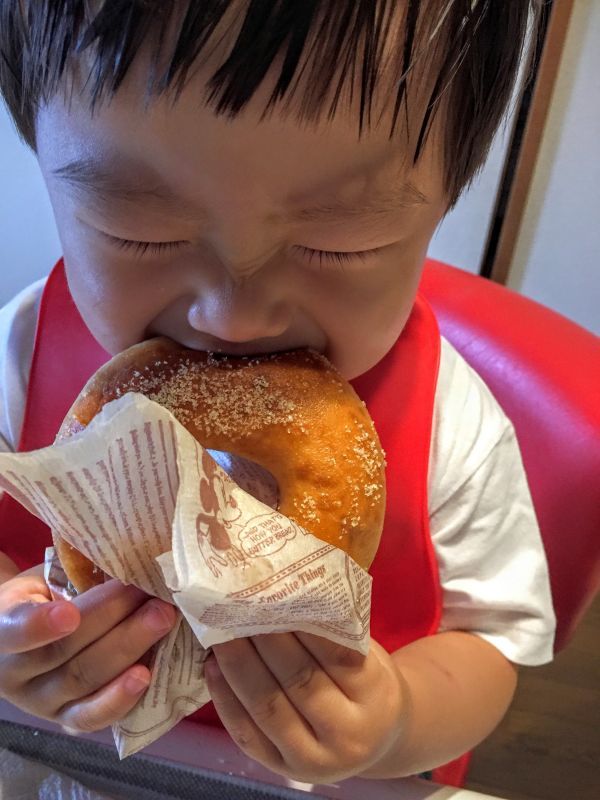 ドーナツに憧れていた息子は、大喜びです‼︎