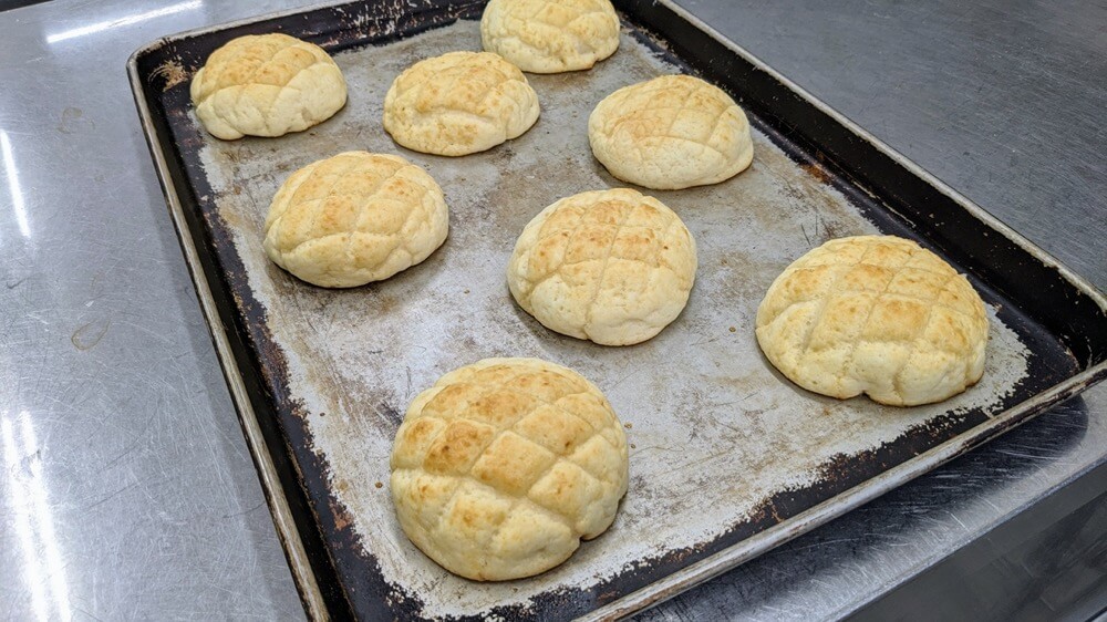 メープルメロンパンのはずが…なぜか「ソバカスパン」に！（笑）