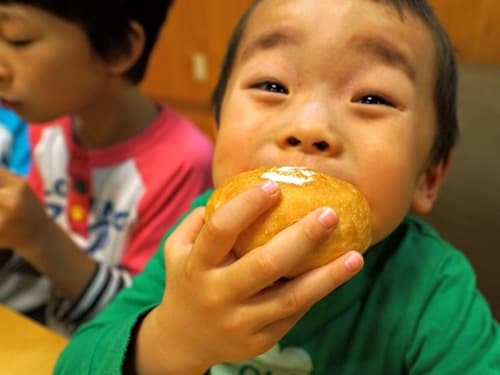 パンの召し上がり方について