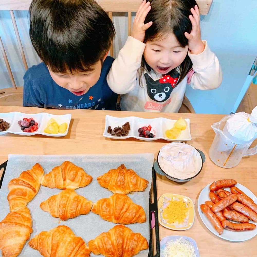 お家で焼き立てクロワッサンは、思ったより簡単！