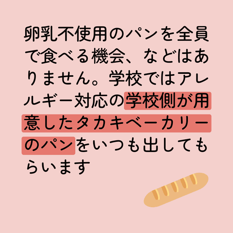 学校給食に関するアンケート結果 | アレルギー対応パンのtonton