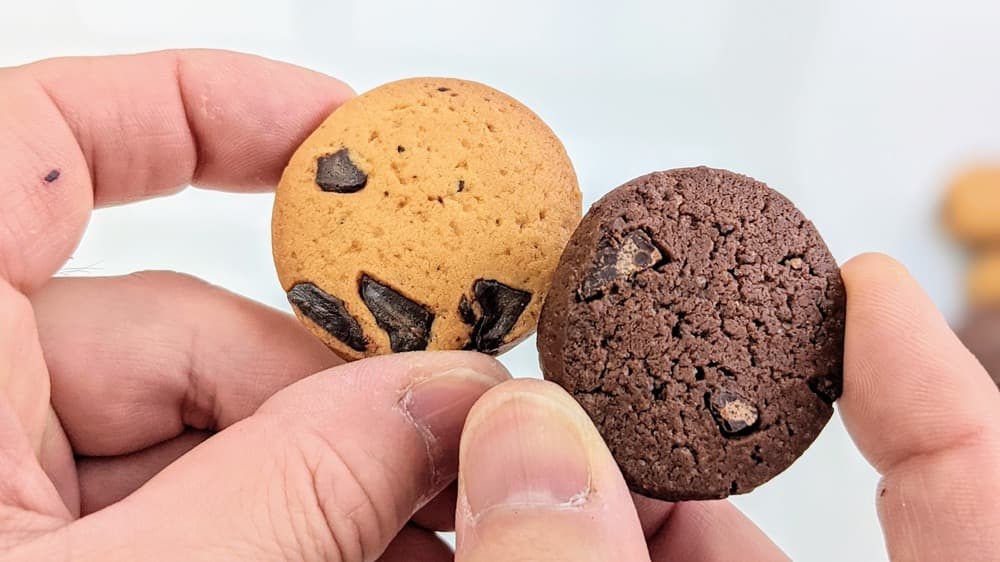 《数量限定》バレンタインクッキーセット(プレーンチョコチップ・ココアチョコチップ) | アレルギー対応パンのtonton