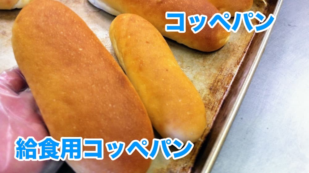 給食用コッペパン【卵・乳アレルギー対応】