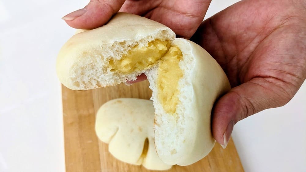 自家製カスタードクリームパン | アレルギー対応パンのtonton