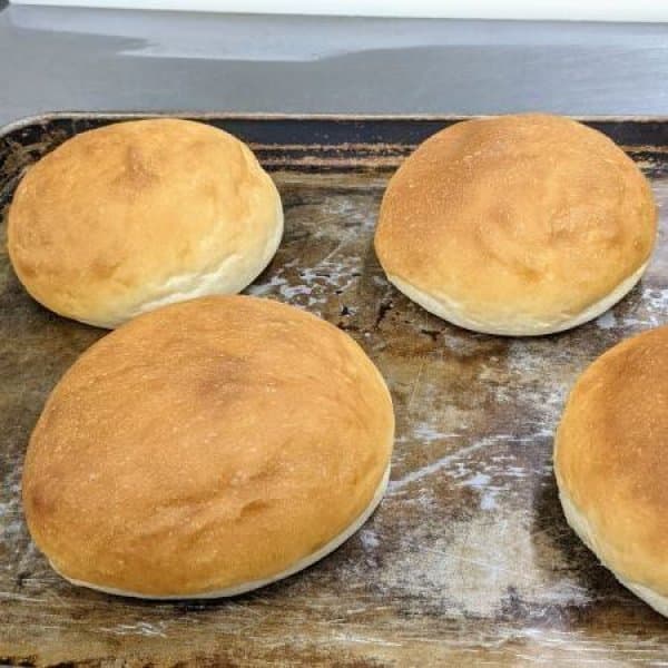 《オーダーパン》中学校給食用バーガーパン（個包装16個セット）